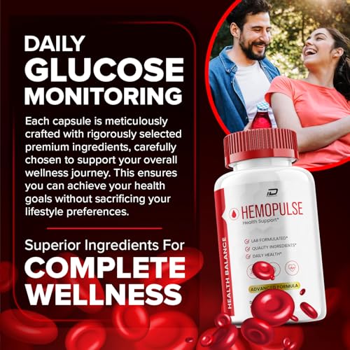 Suplemento HemoPulse con ingredientes naturales