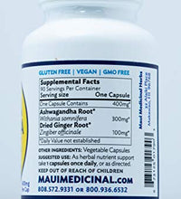 suplemento herbal ashwagandha orgánico