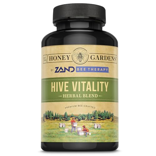 suplemento herbal con polen de abeja