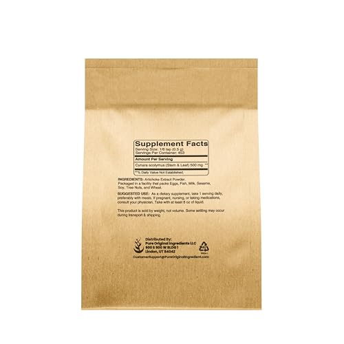 suplemento herbal de alcachofa sin gluten