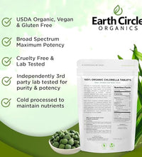 suplemento herbal de chlorella para bienestar