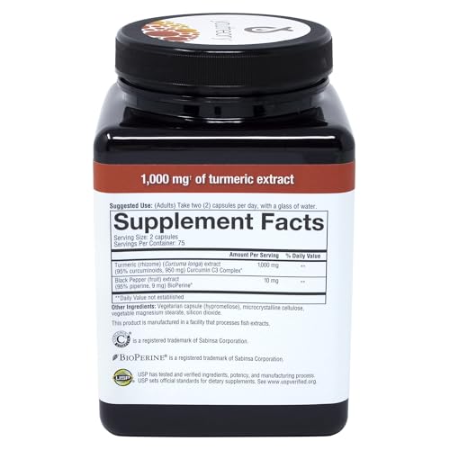 suplemento herbal de cúrcuma potente