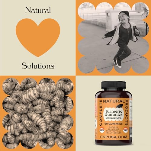 suplemento herbal de cúrcuma y jengibre