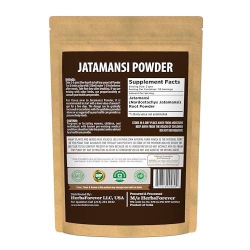 Suplemento herbal de espikenardo natural