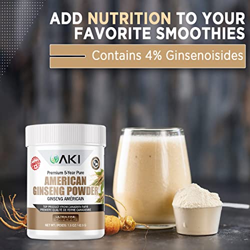 Suplemento herbal de ginseng AKI