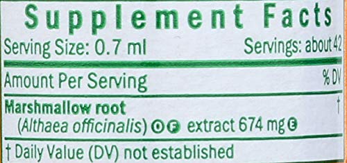 suplemento herbal de malvavisco