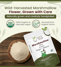 Suplemento herbal de malvavisco