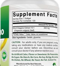 suplemento herbal de orégano Best Naturals
