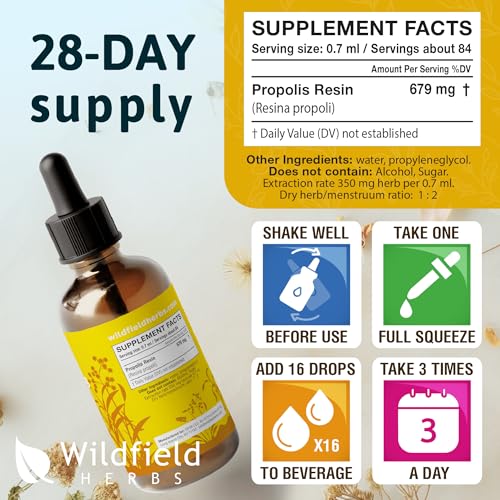 suplemento herbal de propóleo 2040mg