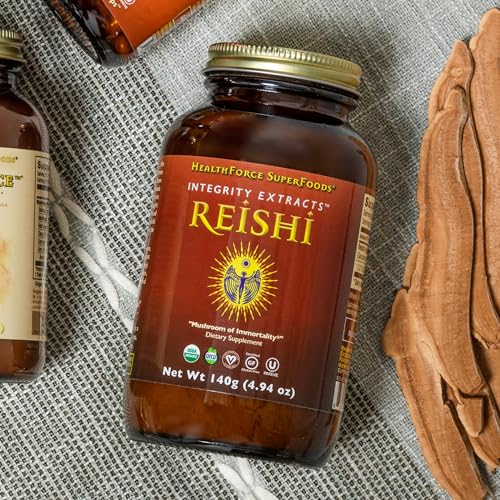 suplemento herbal de reishi para relajación