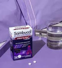 suplemento herbal de saúco negro