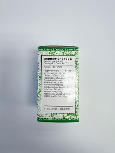 Suplemento herbal Huo Xue Tong Mai Wan