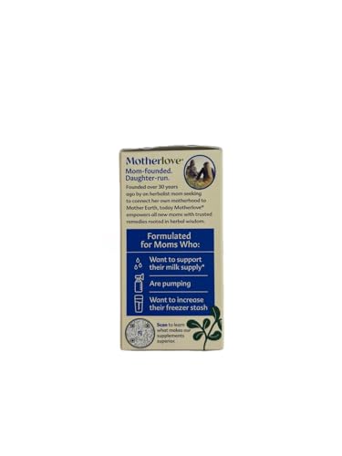 suplemento herbal Motherlove para lactancia