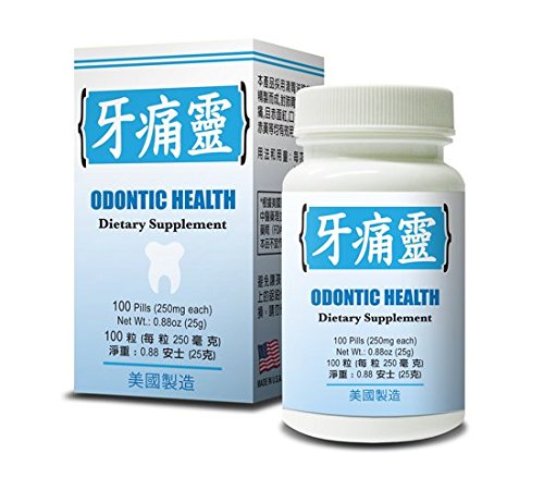 suplemento herbal para dolor de dientes