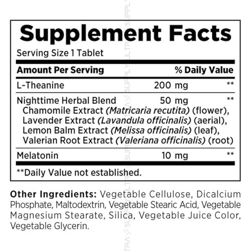 suplemento herbal para un sueño reparador