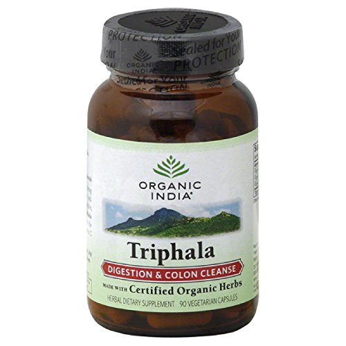 suplemento herbal triphala orgánico de ORGANIC INDIA