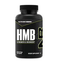 suplemento HMB NutraBio para aumentar masa muscular