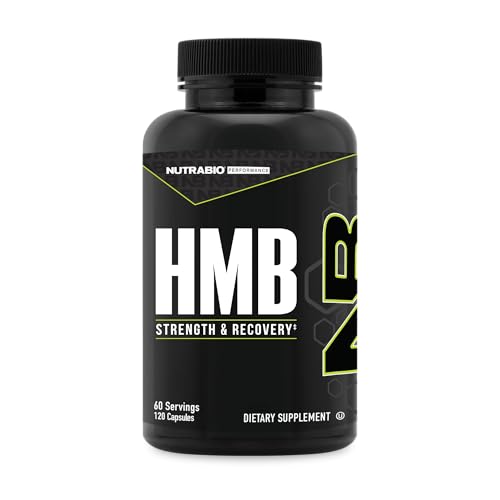 suplemento HMB NutraBio para aumentar masa muscular