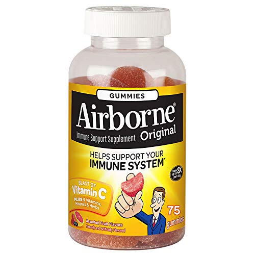 suplemento inmunológico Airborne 75 gomas