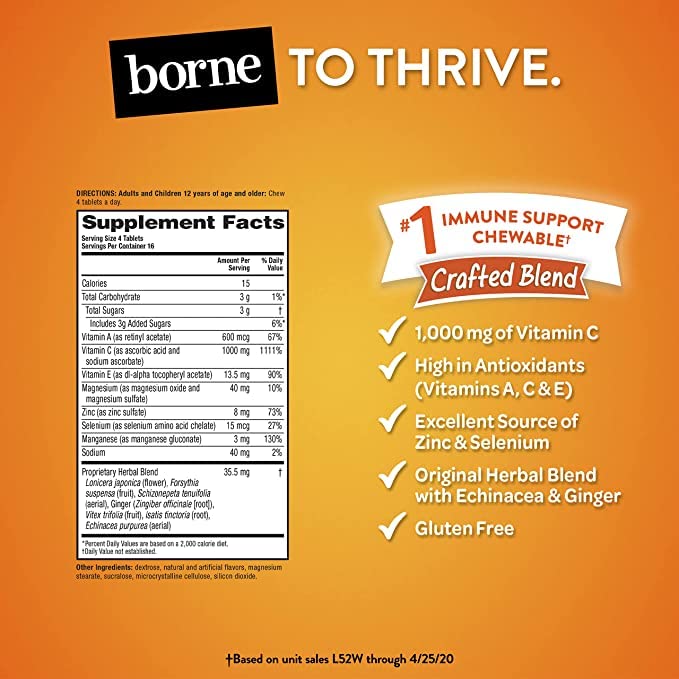 suplemento inmunológico con vitamina C
