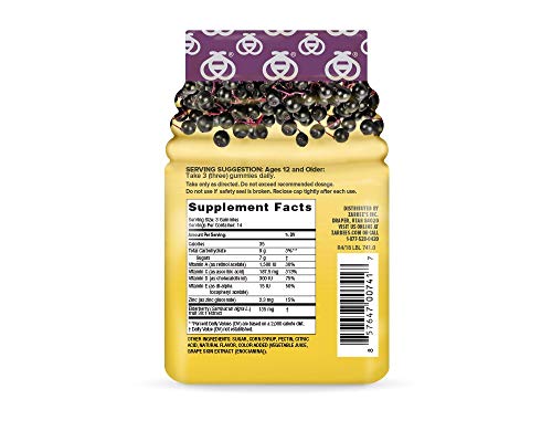suplemento inmunológico sabor berry