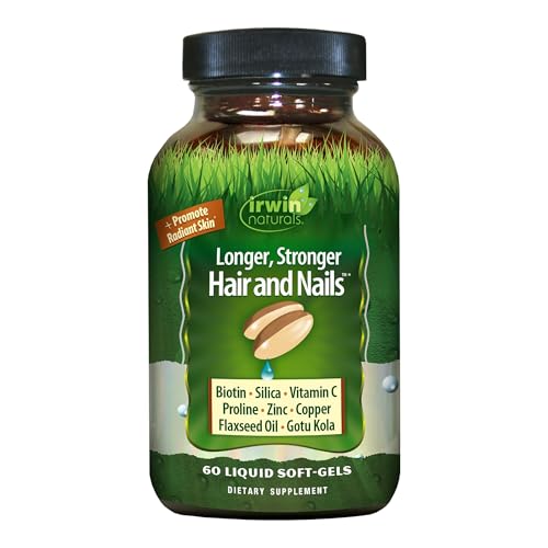suplemento Irwin Naturals para cabello fuerte