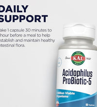 suplemento KAL acidophilus natural