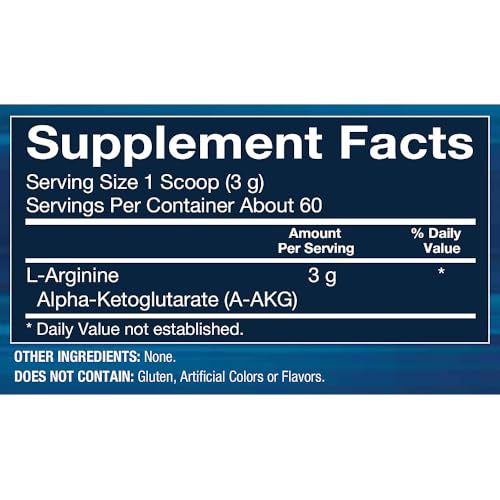 Suplemento L-Arginina para crecimiento muscular