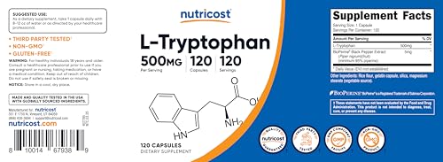 Suplemento L-Tryptophan no transgénico