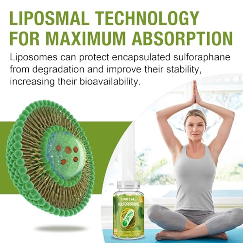 Suplemento liposomal de brócoli para energía