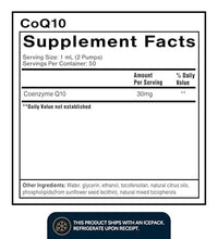 Suplemento liposomal de CoQ10 eficaz