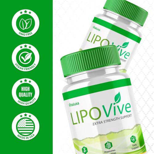 Suplemento Lipovive para salud integral