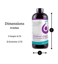 suplemento líquido de vitaminas y minerales