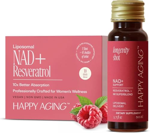 suplemento líquido NAD+ para mujeres