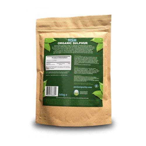 suplemento MSM Ancient Purity 500g