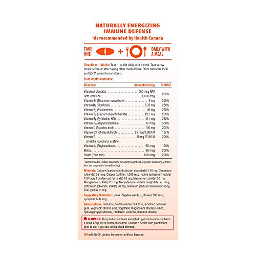suplemento multivitamínico Jamieson para salud diaria