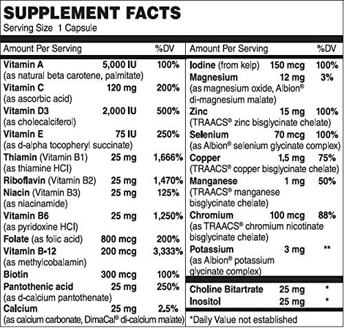 suplemento multivitamínico para bienestar