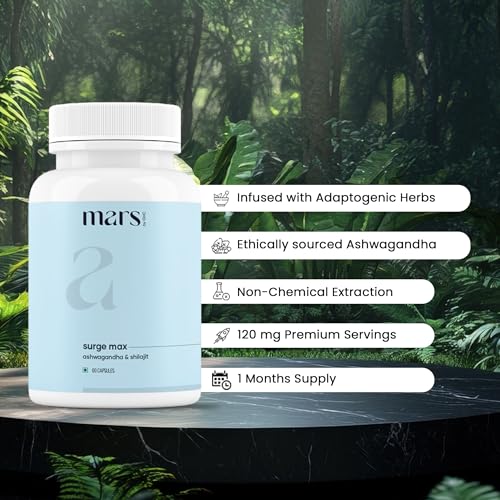 Suplemento natural con Shilajit y Safed Musli