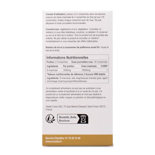 suplemento natural d-mannose para mujeres