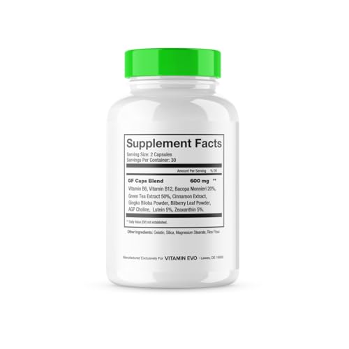suplemento natural de 120 cápsulas