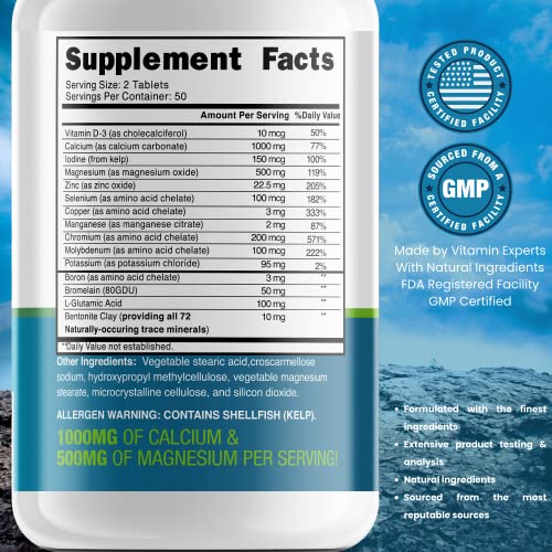Suplemento natural de 70 minerales