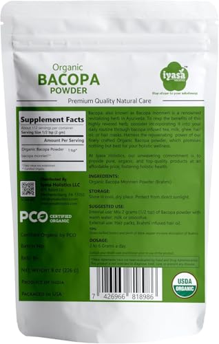 Suplemento natural de Bacopa Iyasa