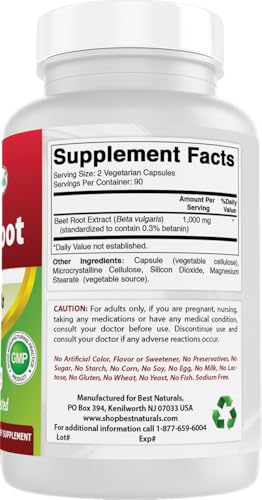 suplemento natural de betabel