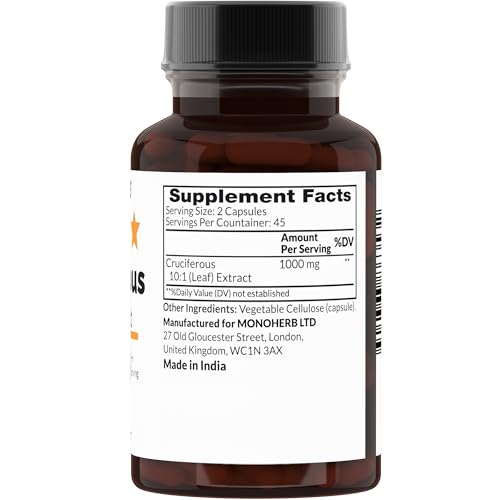 suplemento natural de crucíferas MONOHERB