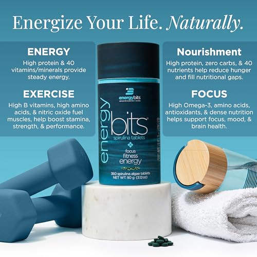 suplemento natural de espirulina para fitness