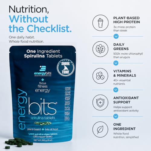 suplemento natural de espirulina para fitness