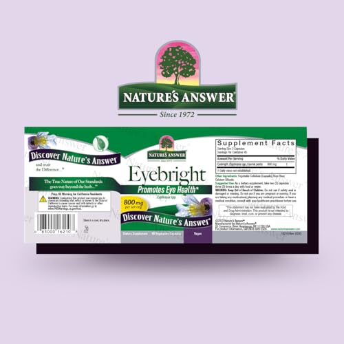 Suplemento natural de Eyebright