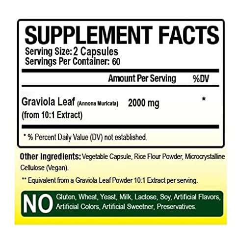 suplemento natural de graviola
