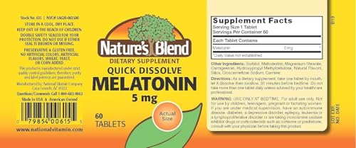 suplemento natural de melatonina