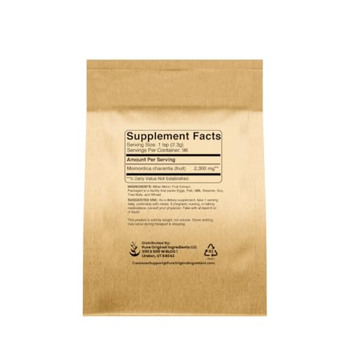suplemento natural de melón amargo